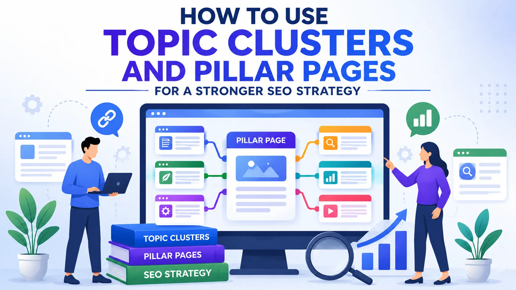 topic clusters and pillar pages
